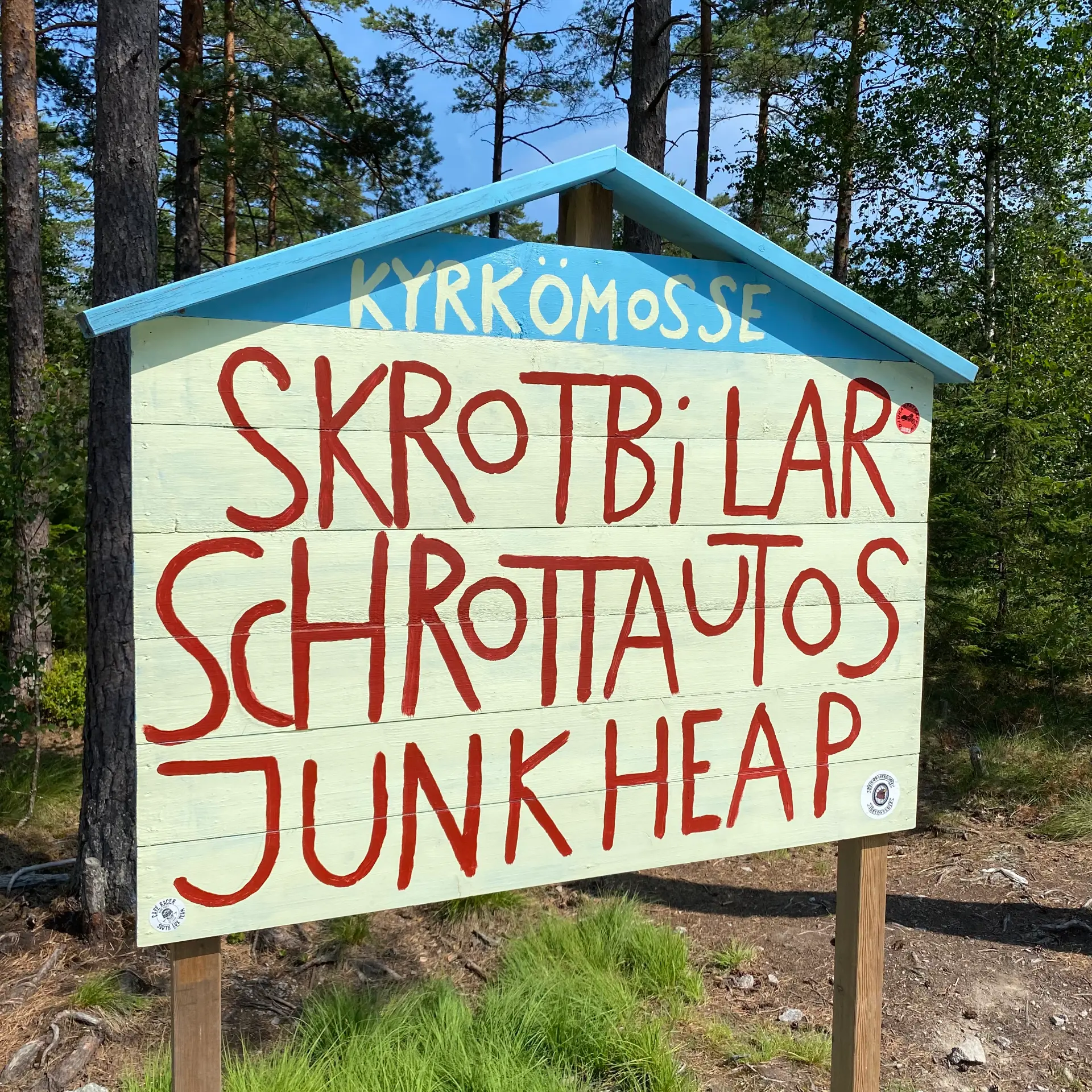 Der Bilkyrkogården Kyrkö Mosse