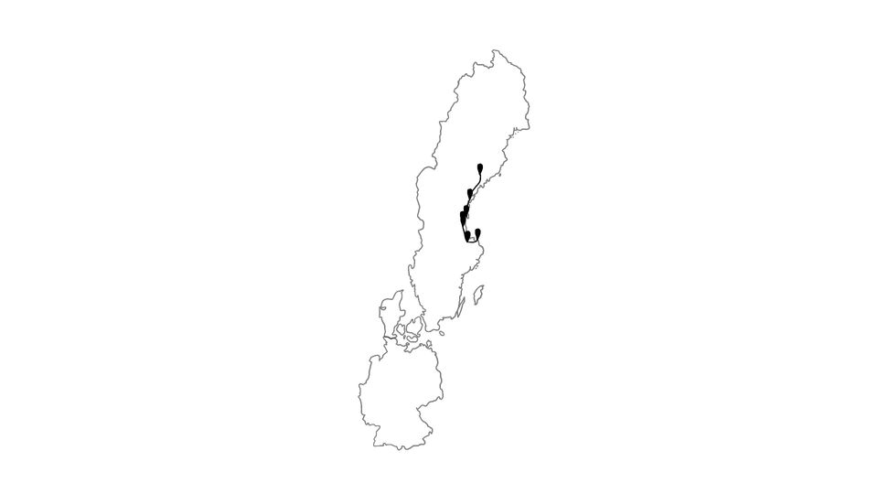 Die Reiseroute unserer Europareise // Unterwegs in Schweden // Reisewoche 2