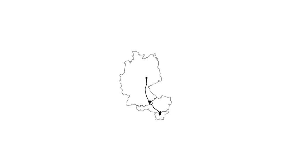 Die Reiseroute unserer Europareise // Von Deutschland über Österreich nach Slowenien // Reisewoche 47