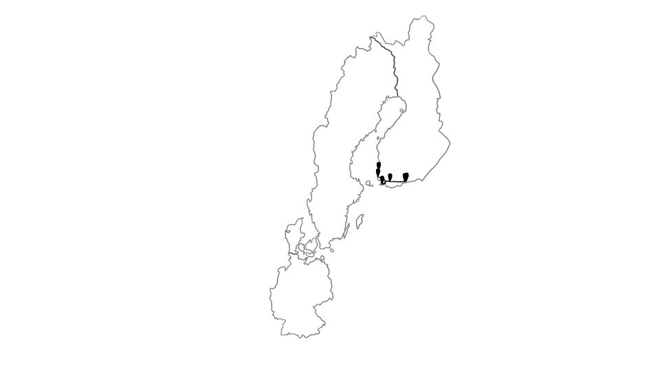 Die Reiseroute unserer Europareise // Unterwegs in Finnland // Reisewoche 8